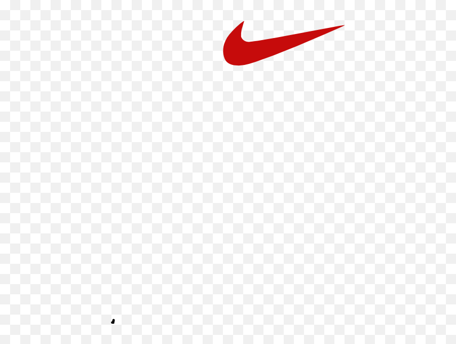 Red Nike Logo Clip Art At Clker - Red Nike Logo Png Emoji,Nike Logo