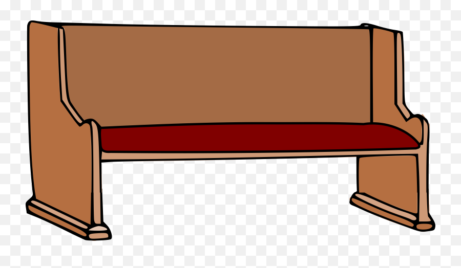 Bench Free To Use Clipart - Church Pew Clipart Emoji,Bench Clipart