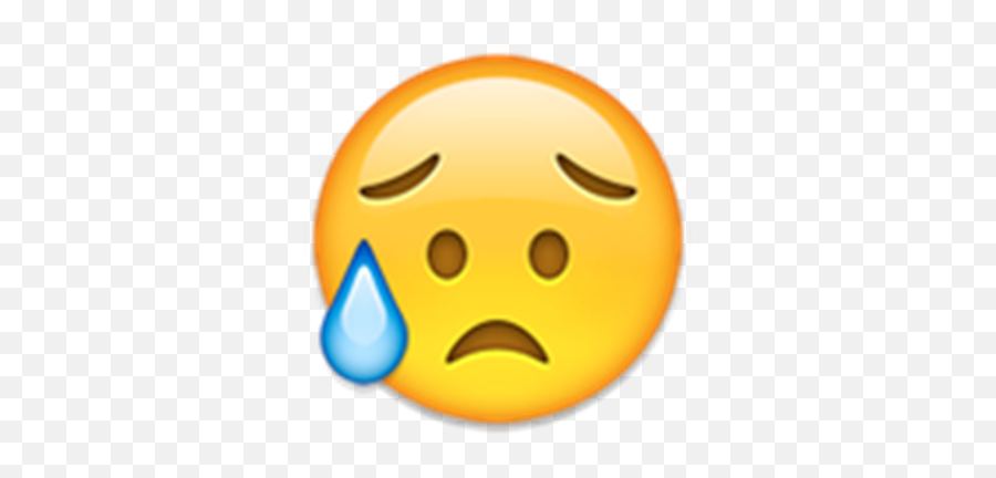 U 1f625 - Tense Face Emoji,Sad Transparent