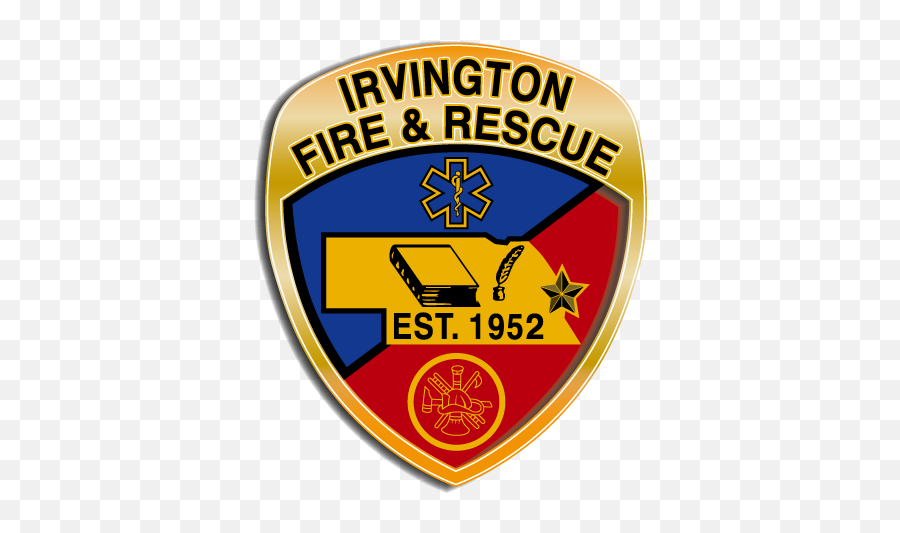 Irvington Volunteer Fire Department Serving Our Community - Solid Emoji,Fire Rescue Logo