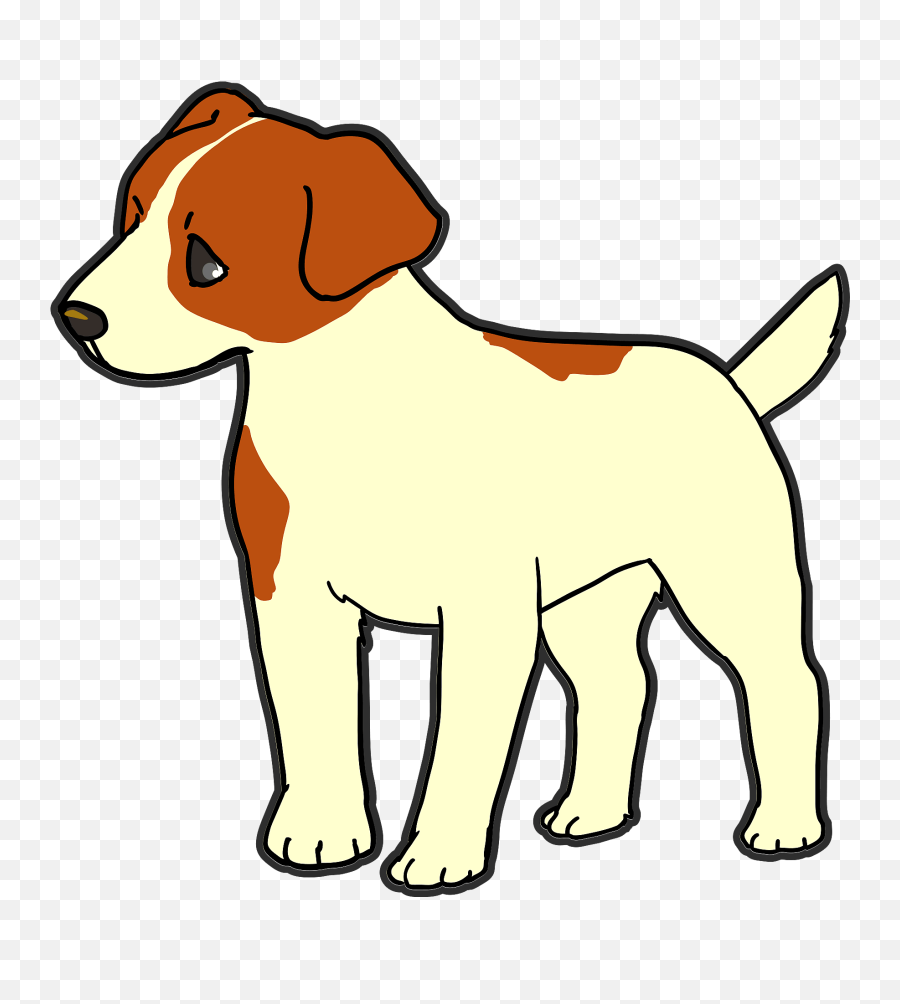 Jack Russell Terrier Dog Clipart - Dog Jack Russell Clipart Free Emoji,Free Dogs Clipart