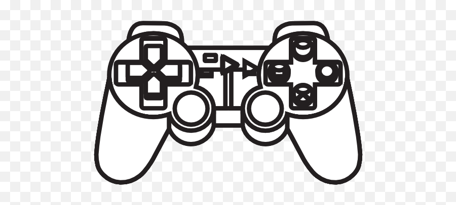 Console - Playstation Controller Logo Black And White Emoji,Xbox Clipart
