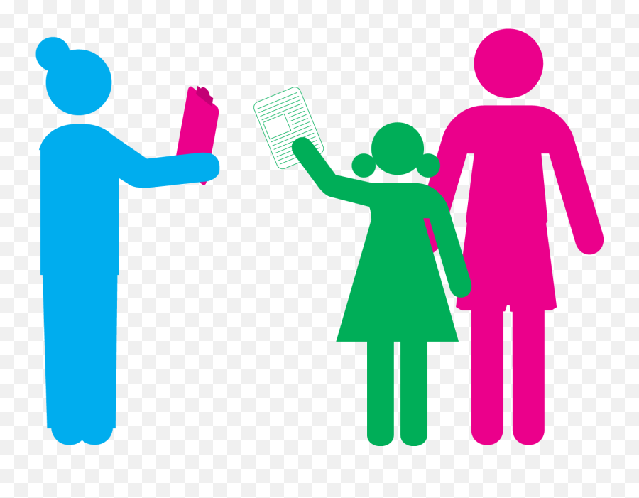Girl Handing In Form - Pink Woman Icon Png Transparent Female Icon Transparent Pink Emoji,Woman Icon Png