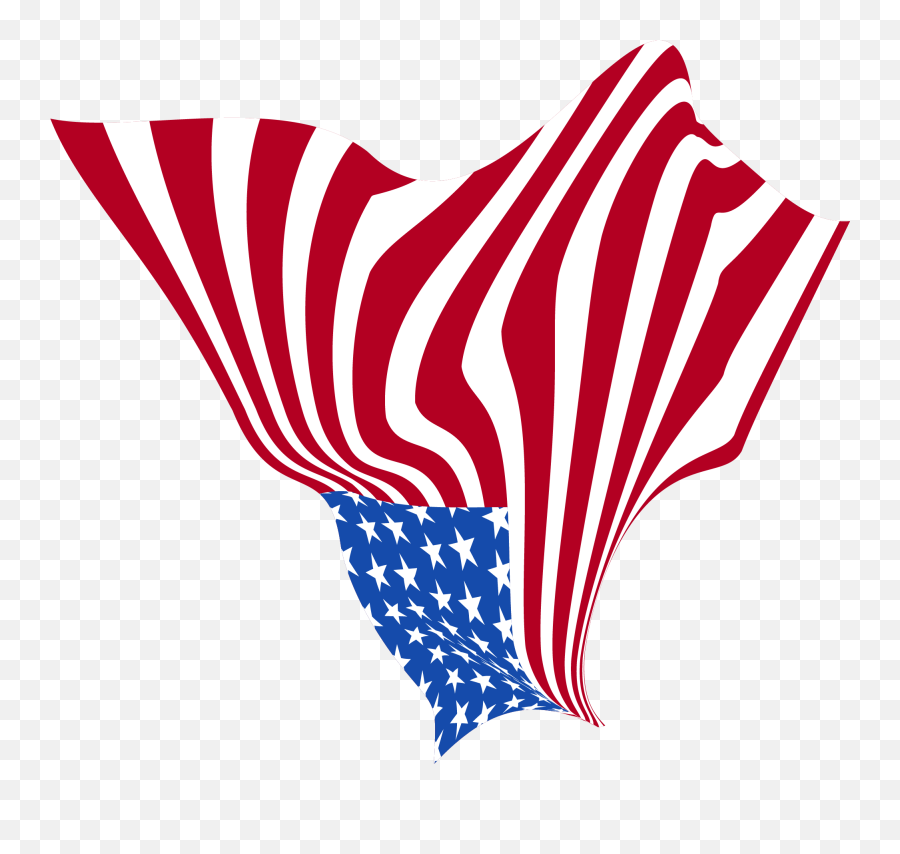 Free Wavy Usa Flags Png And Vector Collection - Myfreedrawings American Emoji,Usa Flag Png