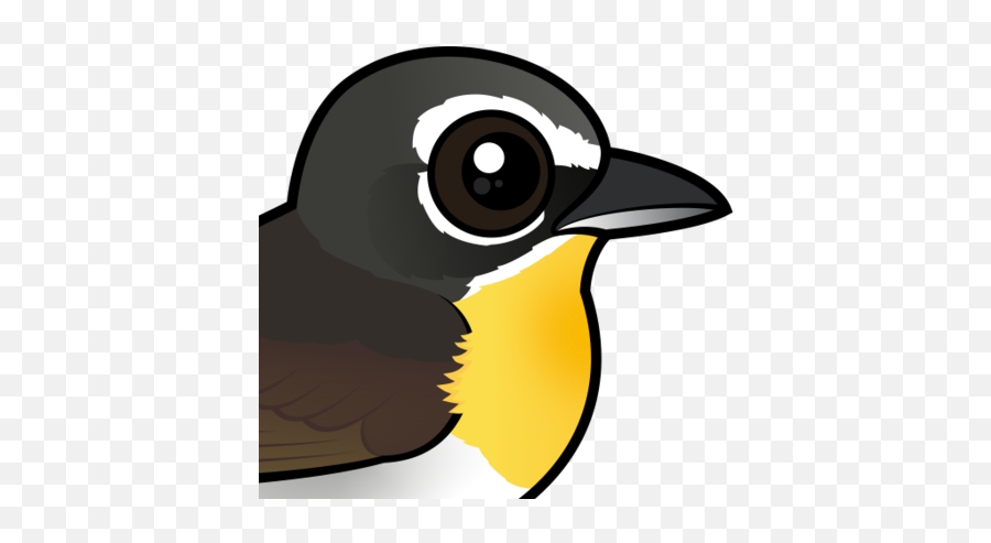 Yellow - Breasted Chat U003c Meet The Birds U003c Birdorable Emoji,Chat Clipart