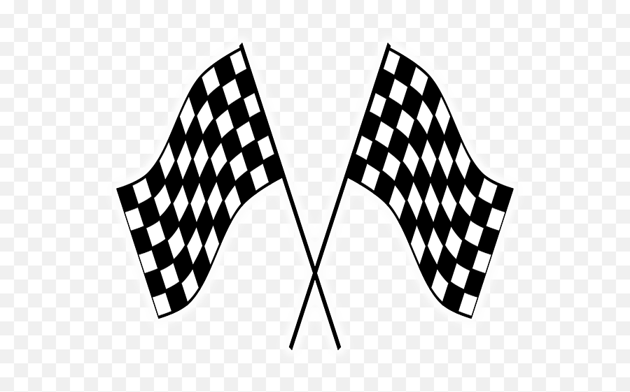 Checker Flag Race Checkered Flag Win Winner Greeting Emoji,Checkered Flag Transparent Background