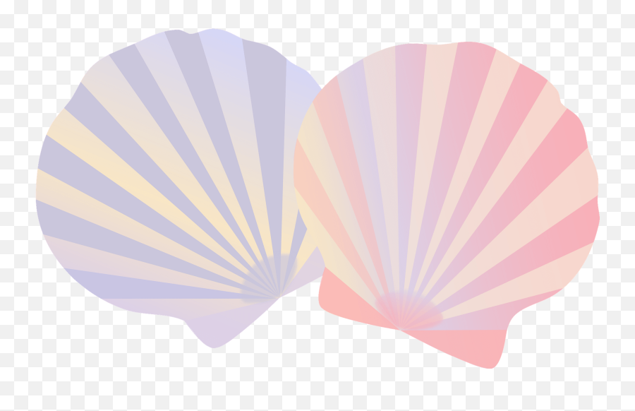 Striped Shells Clipart Free Download Transparent Png - Great Scallop Emoji,Shell Clipart