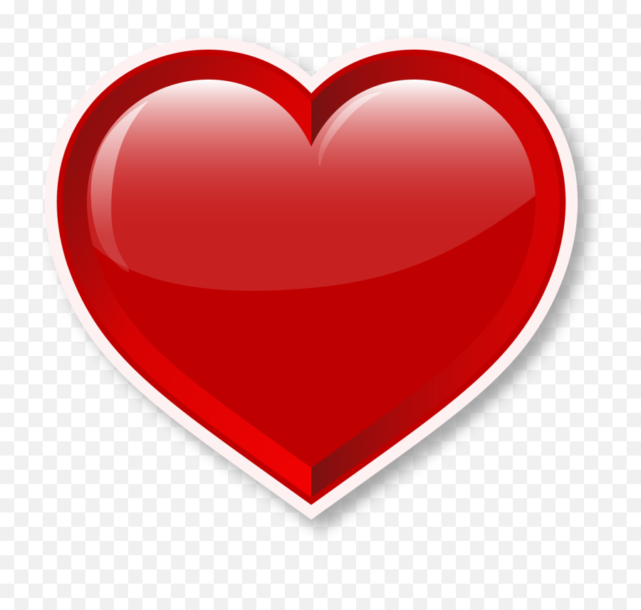 Single 3d Red Heart Png 15 Images Free Download Emoji,Heart Image Png