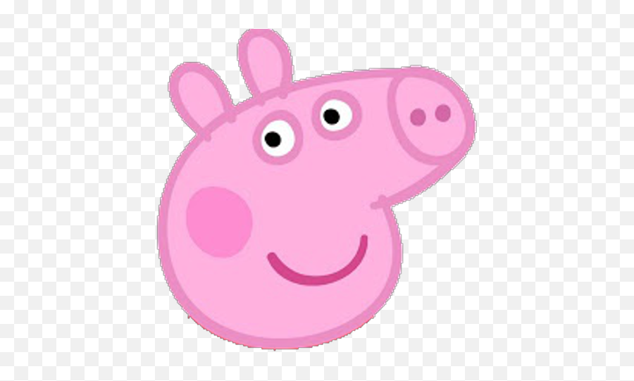 Popular - Peppa Pig Face Svg Emoji,Peppa Pig Clipart