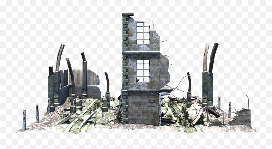 Ruined Building Png Hq Png Image - Ruined Building Png Emoji,Building Png