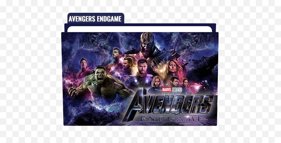 Avengers Endgame Folder Icon Free - School Bag Avengers Emoji,Avengers Endgame Logo