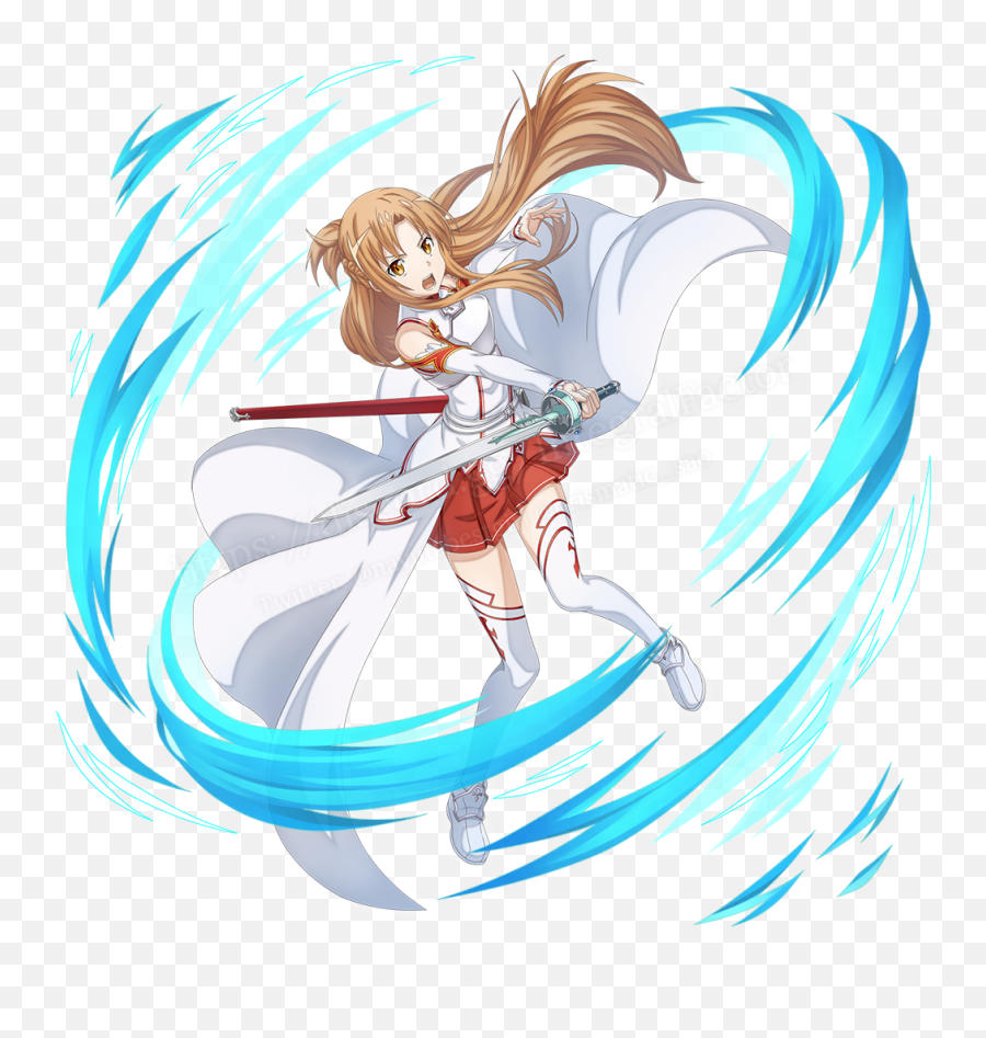 Soaring Flash Asuna - Sword Art Online Integral Factor Wiki Emoji,Asuna Transparent