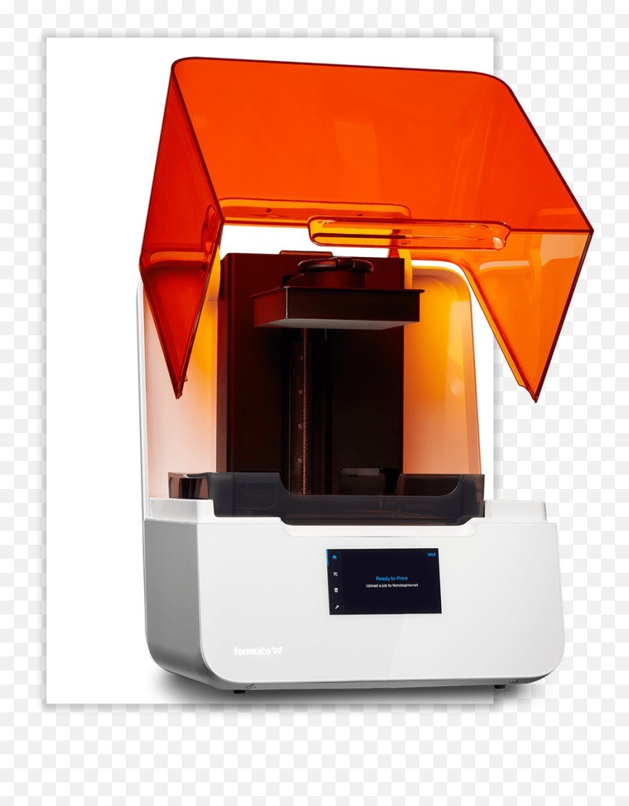 Form 3b Sla 3d Printer By Formlabs For Biocompatible Materials Emoji,3d Print Transparent