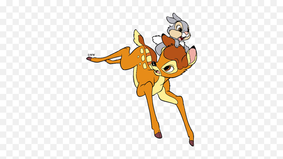 Bambi Group Clipart Images Clipart Panda - Free Clipart Images Bambi And Thumper Running Emoji,Sisters Clipart