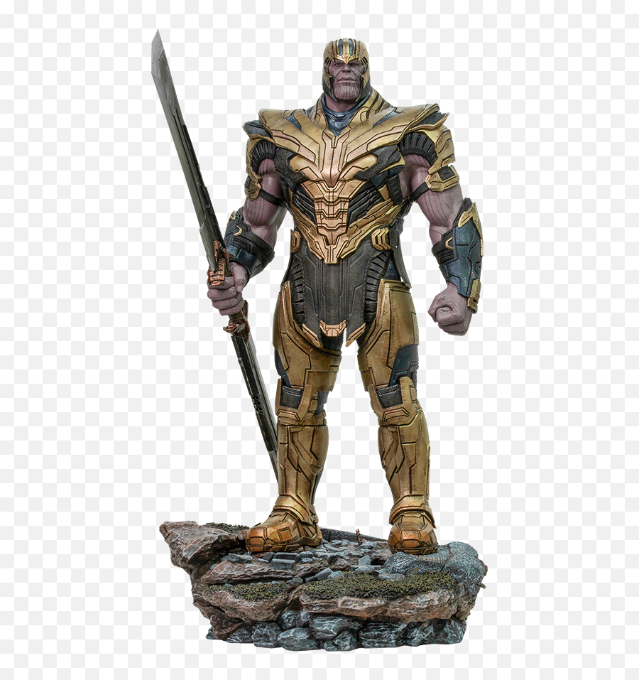 4 Legacy Replica Statue - Statua Avengers Endgame Thanos Emoji,Thanos Transparent