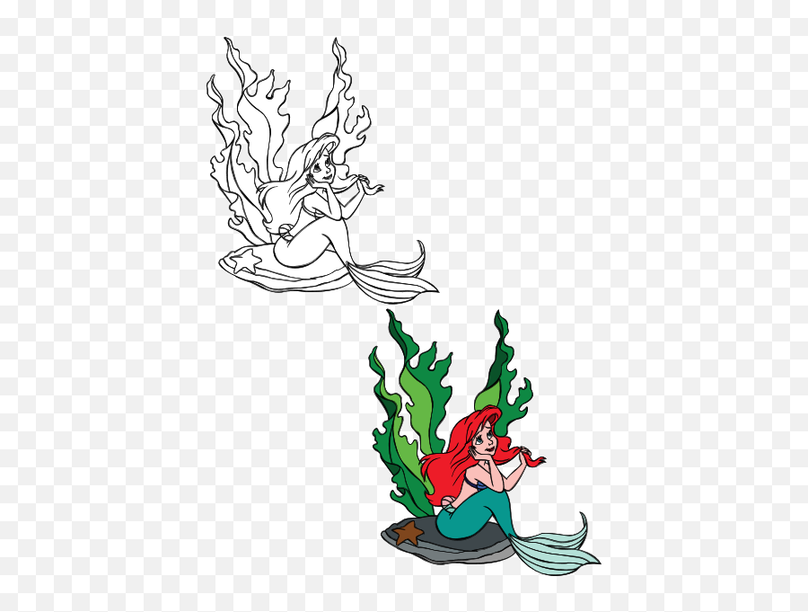 The Little Mermaid U2013 Flounder Logo Download - Logo Icon Little Mermaid Png Ariel Emoji,Little Mermaid Png