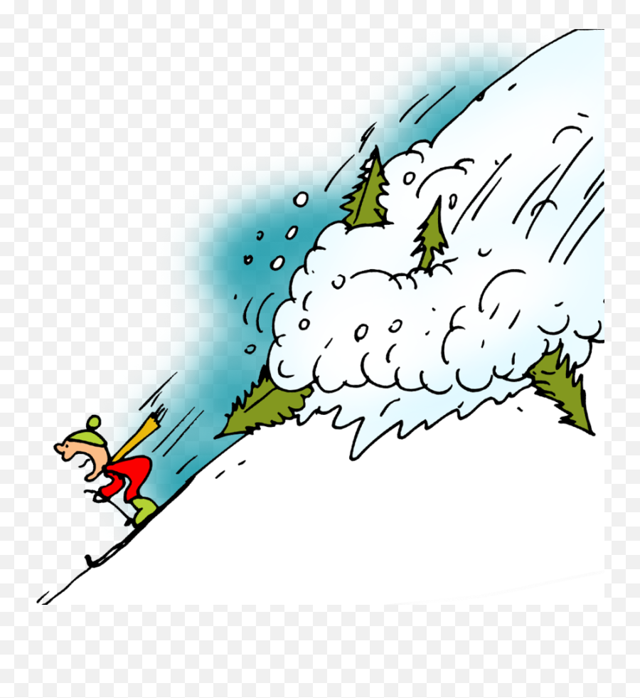 Video Animated Clipart Natural - Cartoon Snow Avalanche Avalanche Clipart Emoji,Animated Clipart