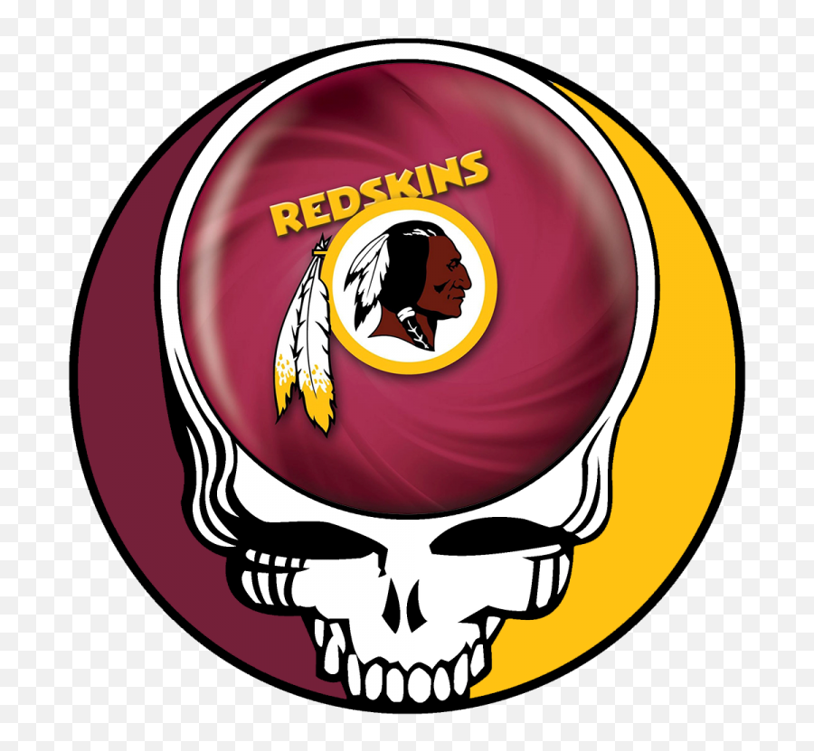 Washington Redskins Skull Logo Iron - Grateful Dead Logo Emoji,Redskins Logo
