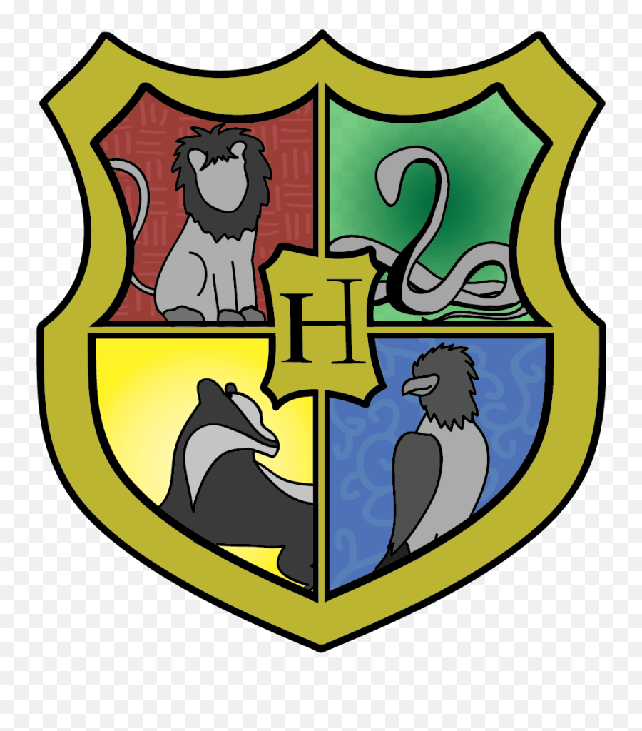 Arms Hogwarts School House Shield - Slytherin House Emoji,Hufflepuff Clipart