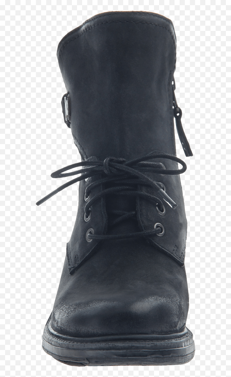 Download Gallivant Womenu0027s Boot In Black Front View - Combat Lace Up Emoji,Boot Png