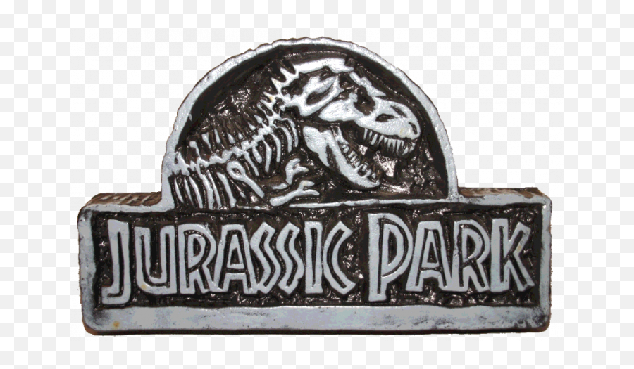 Jurassic Park Topper - Jurassic Park Pinball Topper Emoji,Jurassic Park Logo Black And White