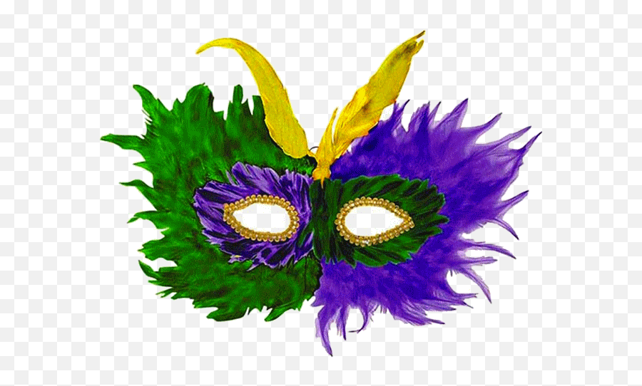 Download Mardi Masquerade Gras Mask Flower Free Clipart Hd - Mardi Gras Mask Png Emoji,Mardi Gra Mask Clipart