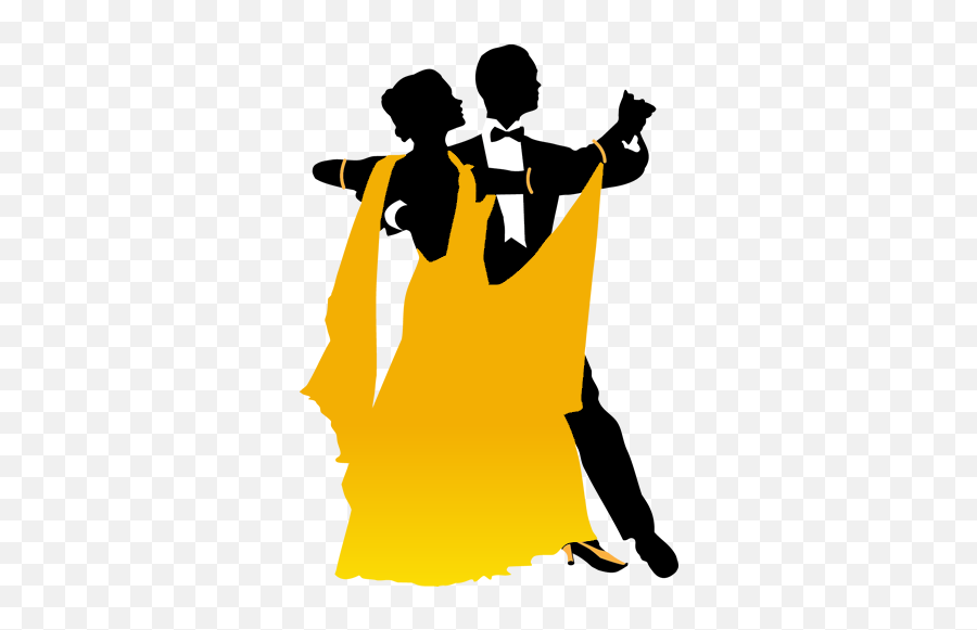 Silhouette Of Ballroom Dancing Free - Ballroom Dance Emoji,Dancing Clipart