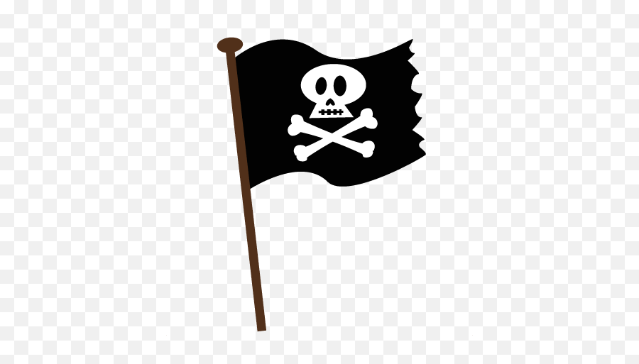 Transparent Background Pirate Flag - Pirate Flag Png Emoji,Pirate Flag Clipart