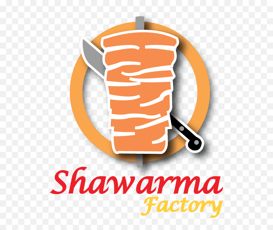 Logo Design For Shawarma Factory - Vertical Emoji,Fast Food Logos