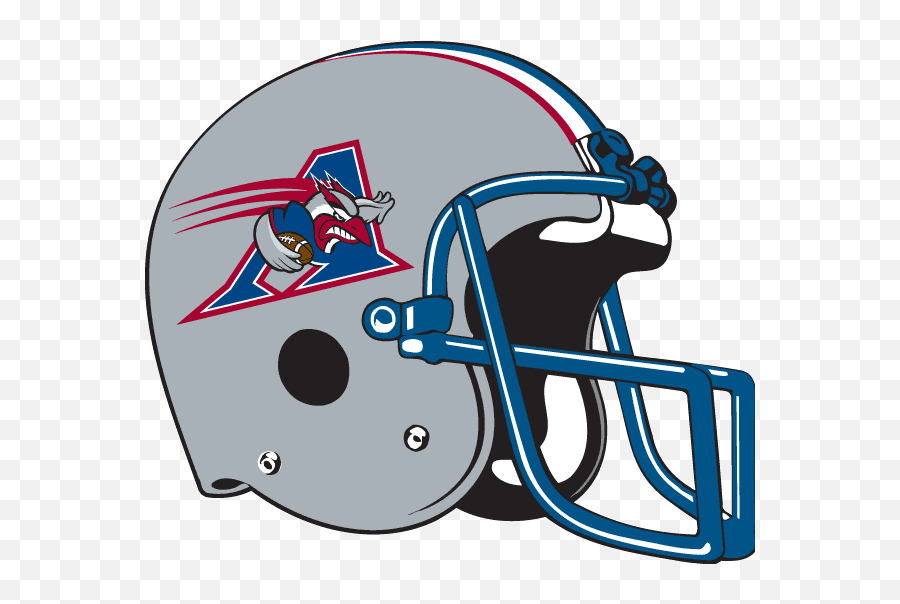 Montreal Alouettes Helmet - Canadian Football League Cfl Montreal Alouettes Football Team Helmet Emoji,Helment Logos