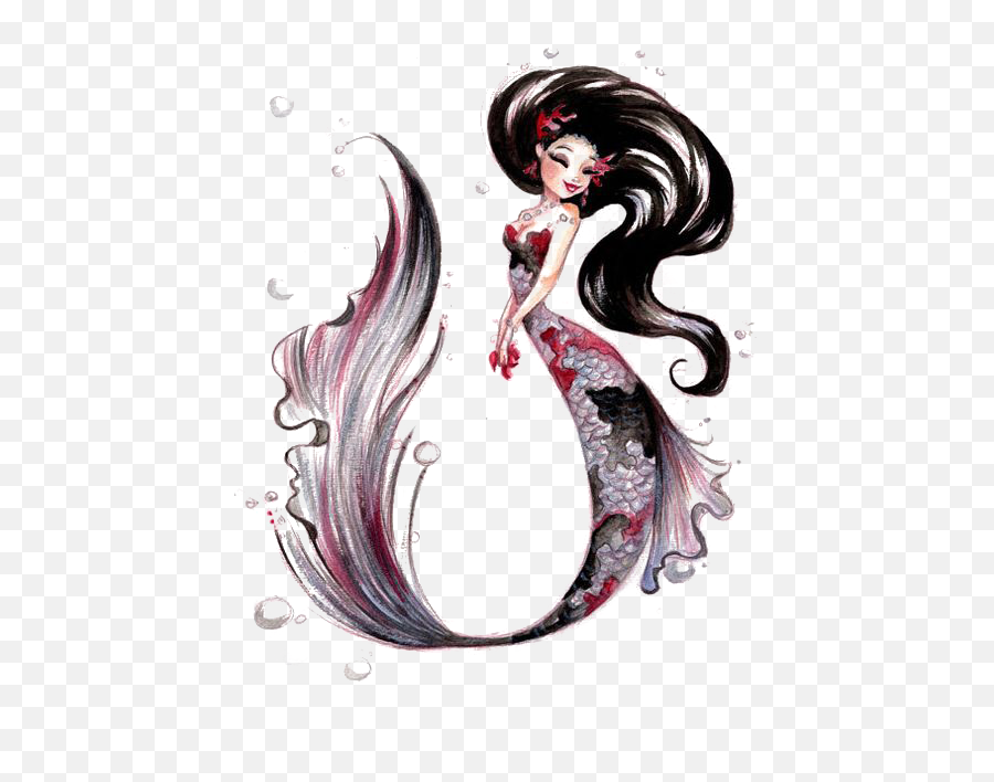 Download Koi Tattoo Mermaid Sleeve Fantasy Download Hq Png Emoji,Koi Clipart