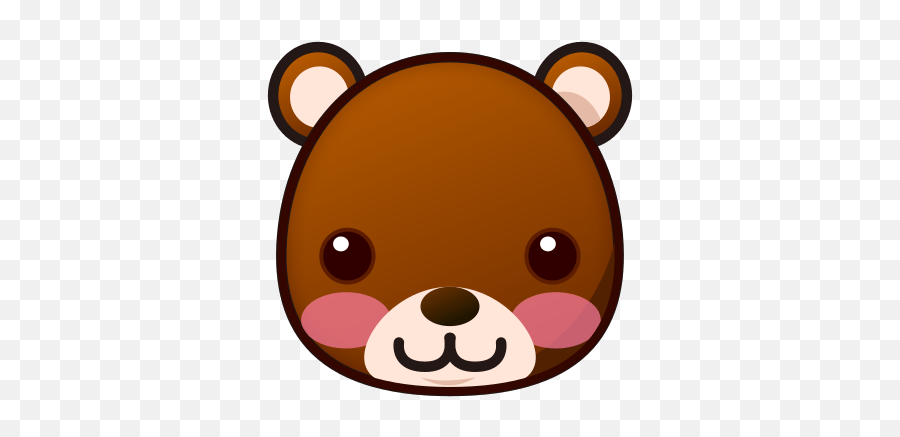 Bear Face Id 12399 Emojicouk,Bear Emoji Png