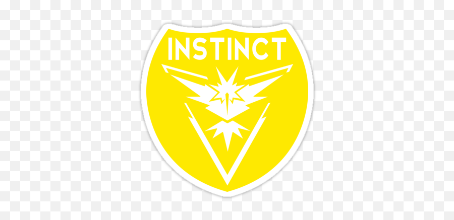 Download Go Instinct Pokemon Team Icon - Team Instinct Emoji,Team Instinct Logo