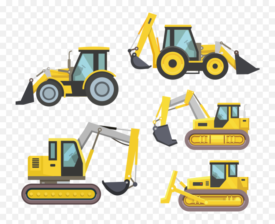 Digger Pack Toy Wall Sticker - Tenstickers Emoji,Digger Clipart