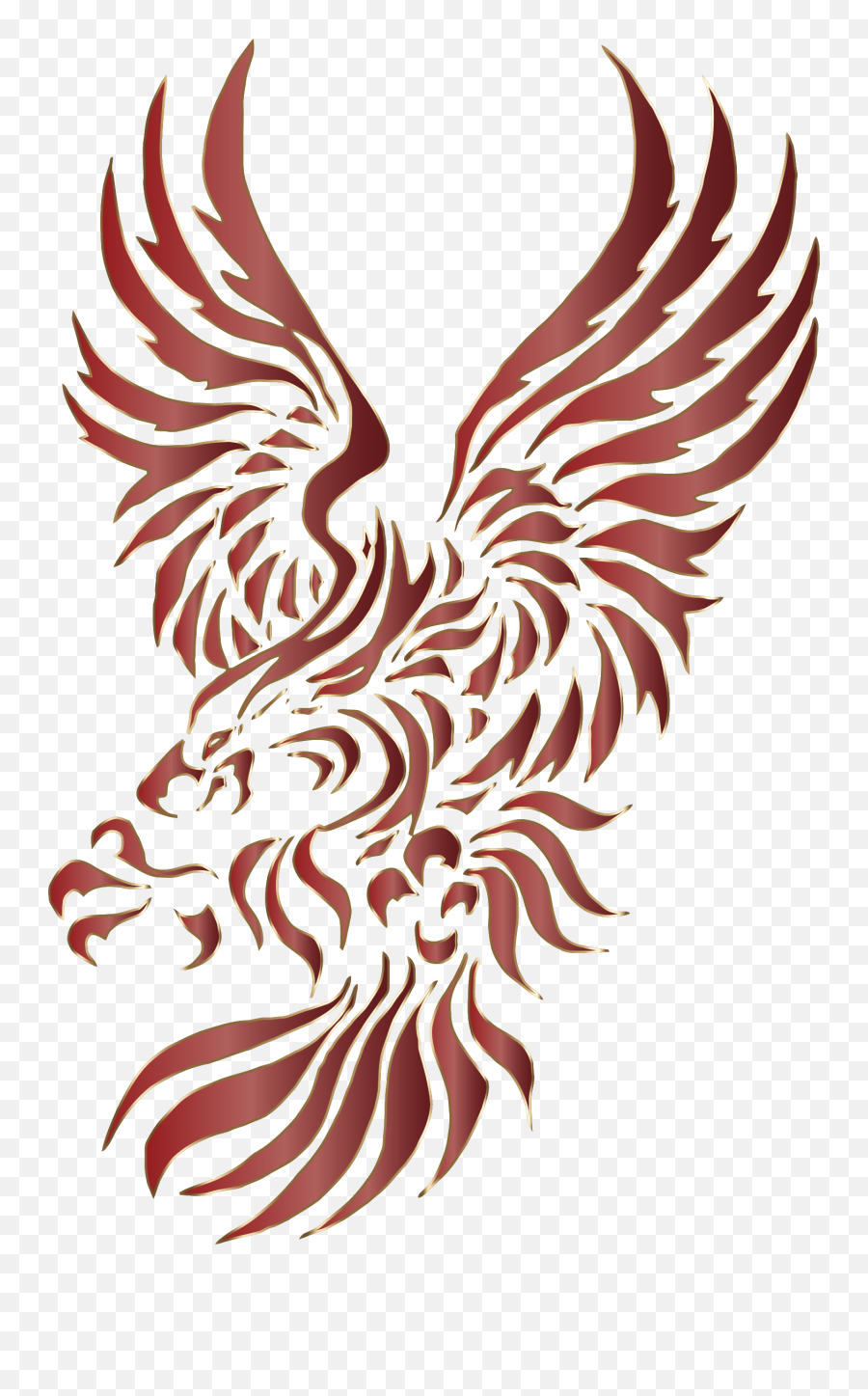 Cool Eagle Logo Png Gold Cool Eagle Logo Free Transparent - Tattoo Designs For Men Background Emoji,Cool Clipart