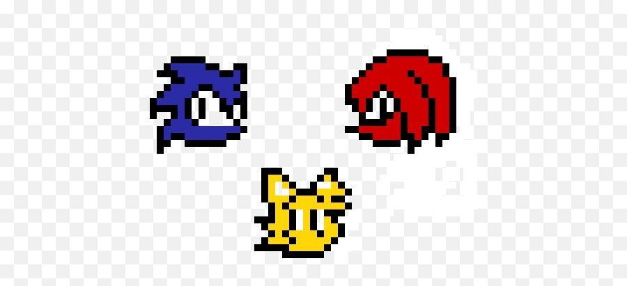 Sonic Mania Lives Pixel Art Maker - Sonic Symbol Pixel Art Emoji,Sonic Mania Logo