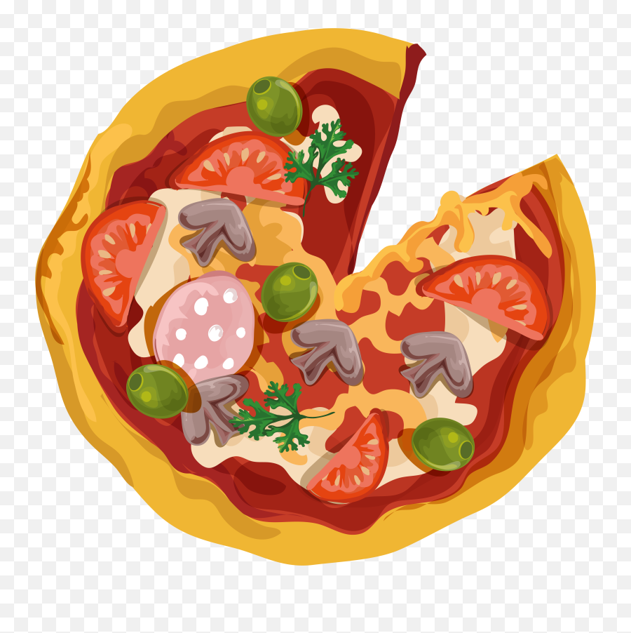 Pizza Png - Transparent Background Pizza Png Clipart Emoji,Pizza Transparent