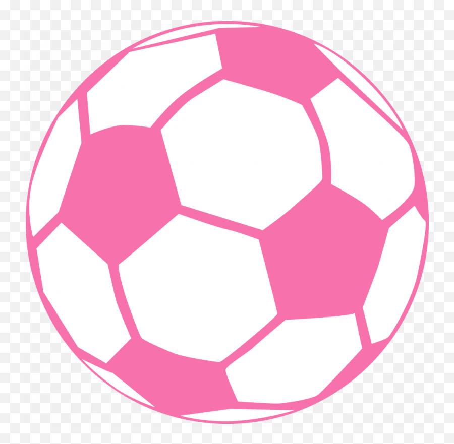 Pink Soccer Ball Magnet - Pink Soccer Ball Clip Art Emoji,Magnet Clipart