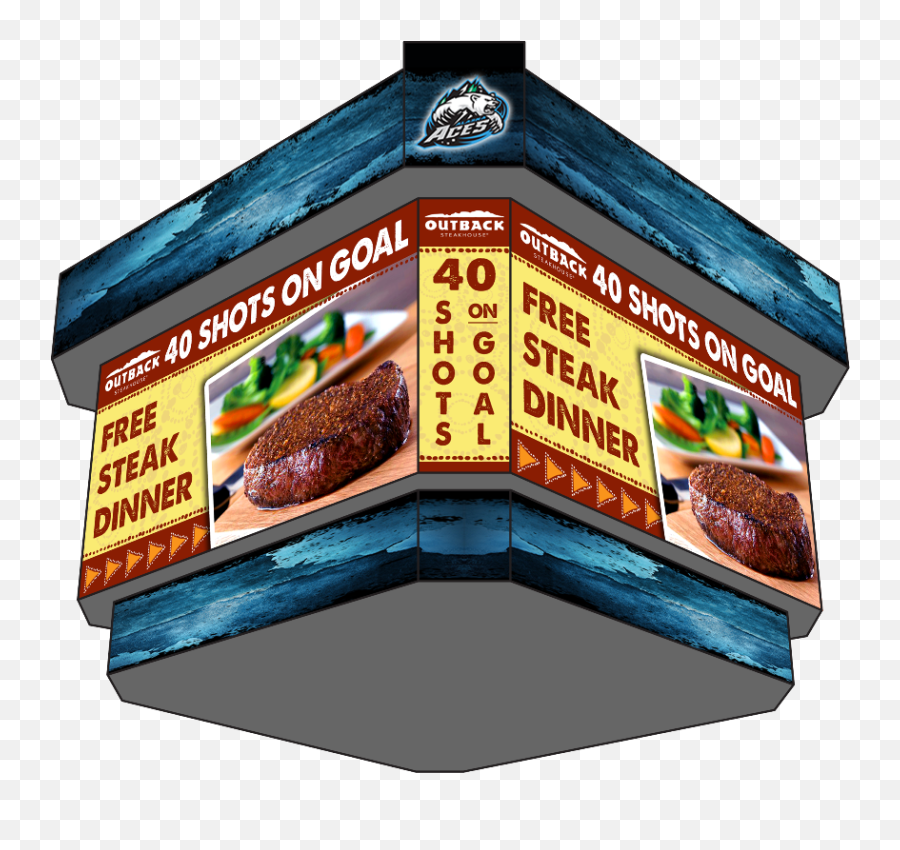 Patrick Hewlett - Alaska Aces Outback Steakhouse Graphics Fast Food Restaurant Emoji,Outback Steakhouse Logo