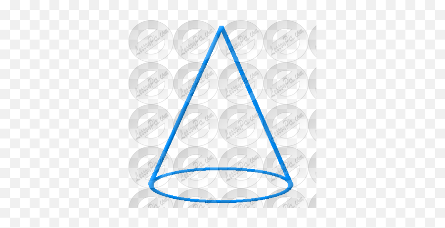 Cone Picture For Classroom Therapy Use - Great Cone Clipart Dot Emoji,Cone Clipart