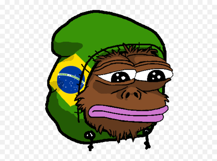 Image - Pepe The Frog Brasil Emoji,Feelsbadman Png