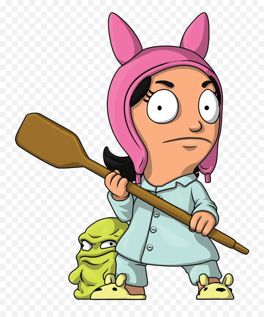 Louise - Fictional Character Emoji,Bob's Burgers Logo