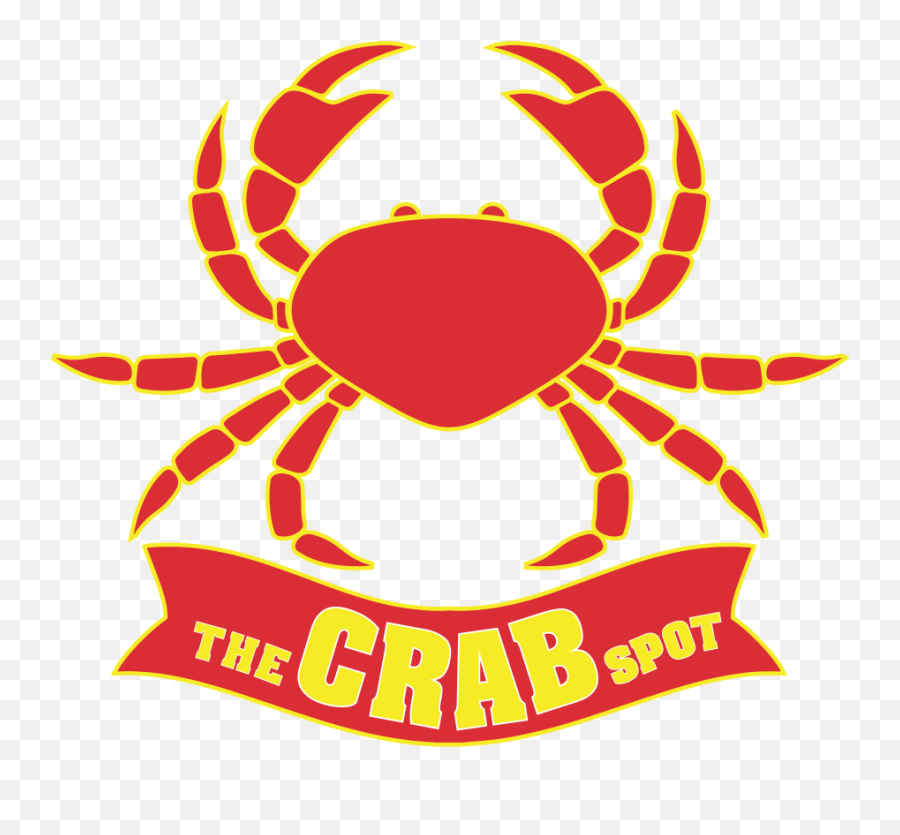 Seafood Clipart Creole - Crab Label Emoji,Seafood Clipart