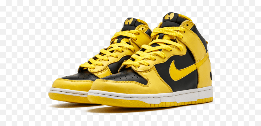 Nike Dunk High Le Wu - Tang 630335 073 Rap Shoes Emoji,Wu Tang Logo