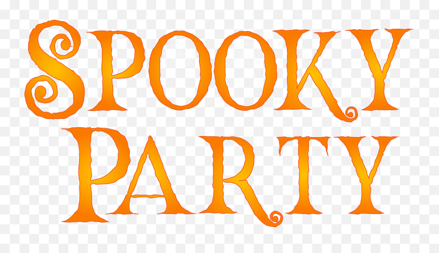 Halloween Birthday Party Clipart Graphic Stock Spooky - Language Emoji,Spooky Clipart