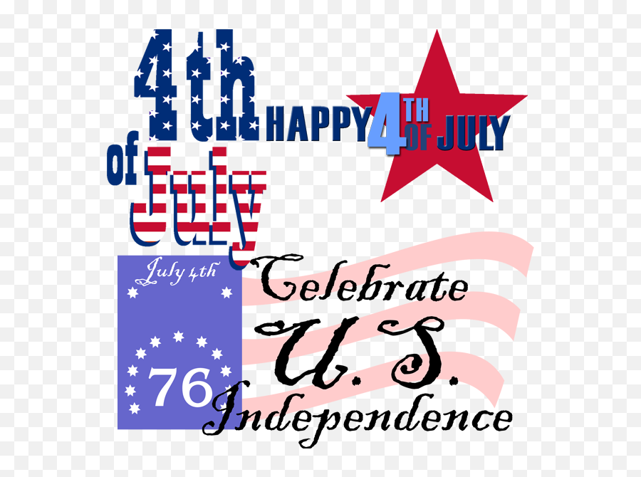 Transparent God Bless America Clip Art - 4th Of July Clipart Transparent Background Emoji,God Bless America Clipart