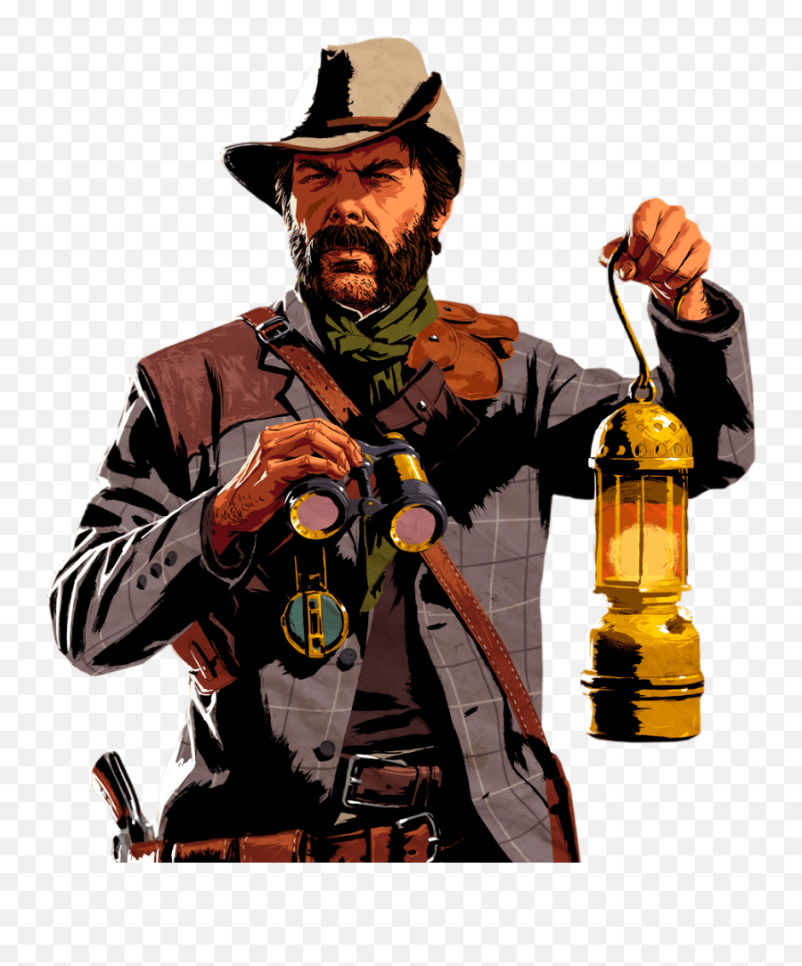 Red Dead Online Character Artworks Png - Red Dead Redemption 2 Character Png Emoji,Character Png