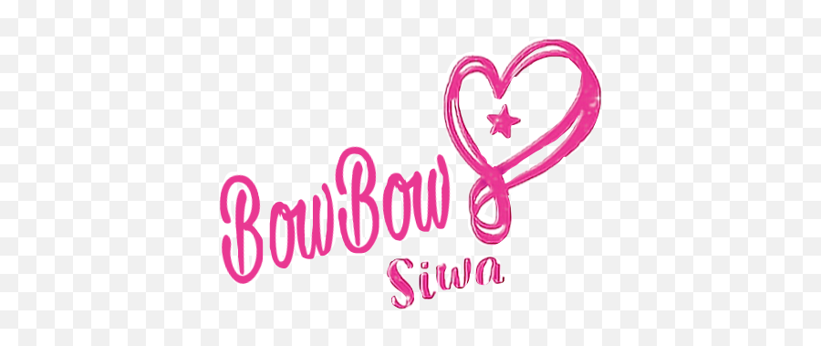 Download Jojo Siwa Heart Png - Bow Bow Siwa Logo Emoji,Jojo Logo
