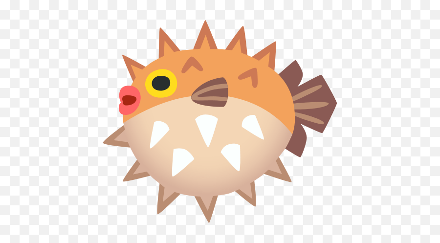 Puffer Fish Emoji,Fish Emoji Png