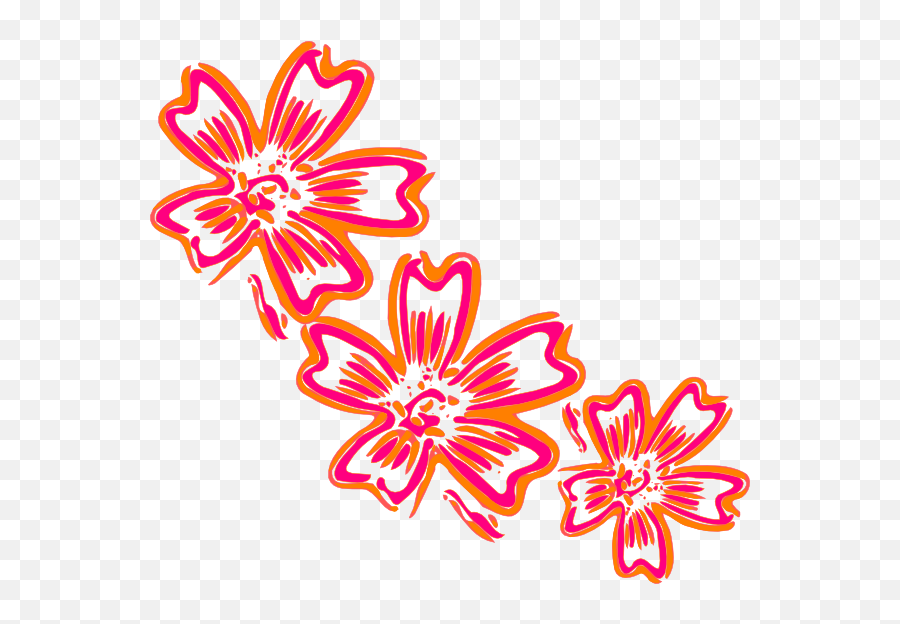 Flower Svg Clip Arts 600 X 543 Px - Cluster Of Flowers Emoji,Flower Cartoon Png